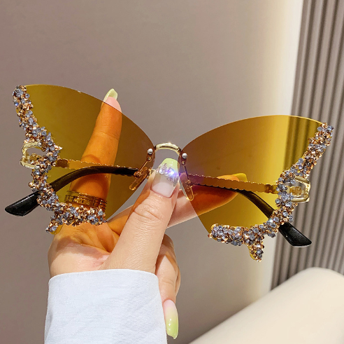 Wonder Shop™ Diamond Butterfly Sunglasses