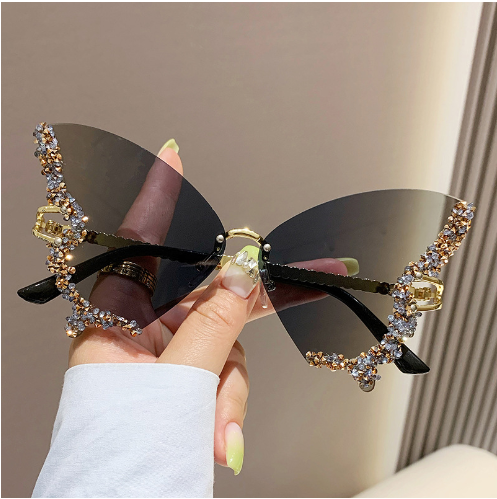 Wonder Shop™ Diamond Butterfly Sunglasses